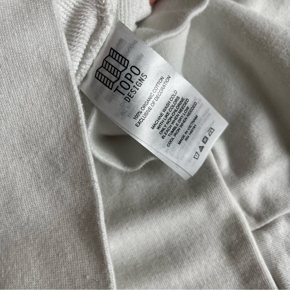 Topo Design Label Sweatshirt Sweater Pullover - Picture 7 of 7